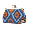 Signare USA Frida Kahlo Icon Blue Frame Purse with Clasp - 2 of 4