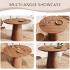 PAGED Rectangle Dining Table Modern Kitchen Table with MDF Tabletop and Metal Legs, 47.2" Living Room Table for 4/6 Person - 2 of 4