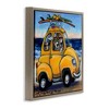 Stupell Industries Groovy Pet Beach Buggy, 25" x 25" - 3 of 4