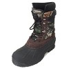 Men's Winter Snow Boots Camouflage 10" Leather Waterproof Insulated - 2 of 4