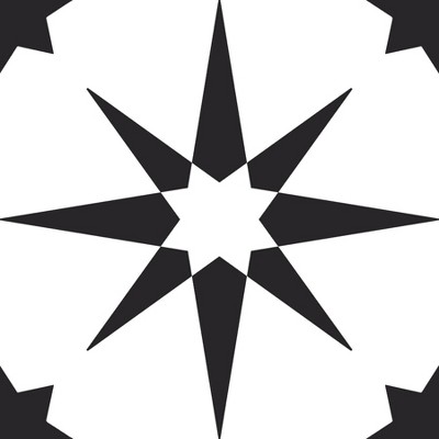 FloorPops Set of 20 Altair Peel & Stick Floor Tiles