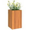 vidaXL Garden Planter 13.8"x13.8"x23.6" Solid Wood Acacia - 4 of 4
