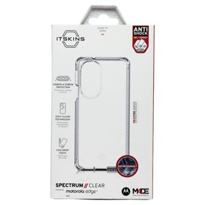 INSKINS Spectrum Clear series Case for Motorola Edge+ (2022) - Transparent - 1 of 1