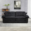 NicBex Deep Seat Sofa Couch with 2 Throw Pillows,84" Loveseat Sofa with Memory Foam for Bedroom,Living Room - 2 of 4