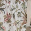 RLF Home Gianna Suspender 3" Rod Pocket Ribbon Tie Window Valance, 50" x 17" - 4 of 4