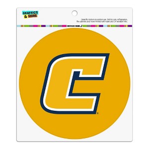 University of Tennessee at Chattanooga Secondary Logo Automotive Car Refrigerator Locker Vinyl Circle Magnet - 1 of 4