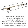 Amerock Bronx Wall Mounted Towel Bar - 4 of 4