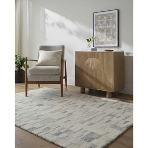 Hauteloom Cathal Broken Striped Area Rug - 1 of 4