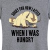 Women's - Avatar: The Last Airbender - Appa Hungry Short Sleeve Graphic T-Shirt - 2 of 4