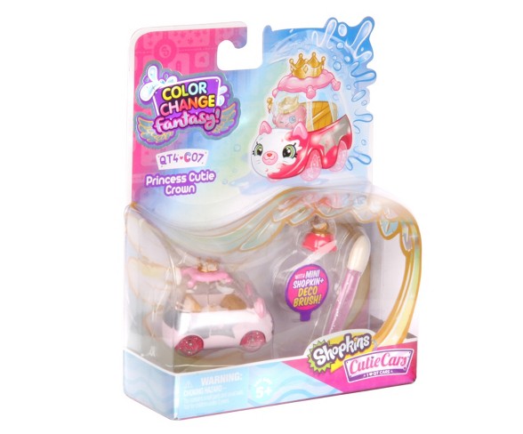 Cutie Cars Shopkins Color Change Cuties - Princess Cutie Crown
