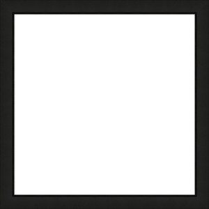Amanti Art Midnight Black Narrow Framed Dry Erase Magnetic Board - 1 of 4