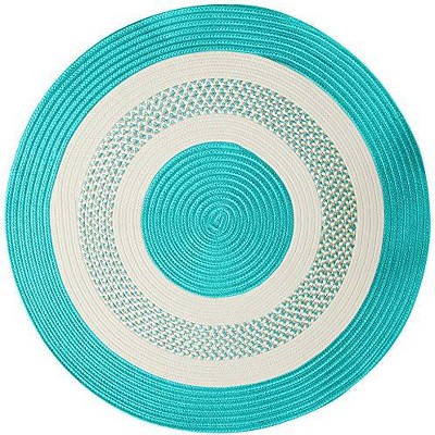 Colonial Mills Crescent Area Rug 3x3 Teal