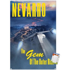 Trends International Star Wars: Nevarro - Visit Nevarro by Russell Walks 23 Unframed Wall Poster Prints - 1 of 4