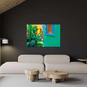 iCanvas Mexico, Costalegre. Colorful Hotel Walls by Jaynes Gallery Canvas Print Wall Art - 1 of 3