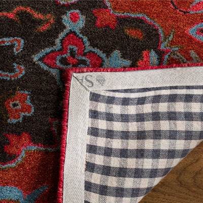 Heritage Red Hand-Tufted Wool 8' x 10' Area Rug