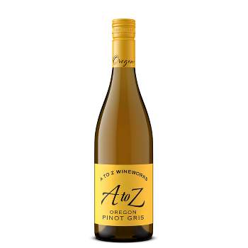 A To Z Pinot Gris White Wine - 750ml Bottle