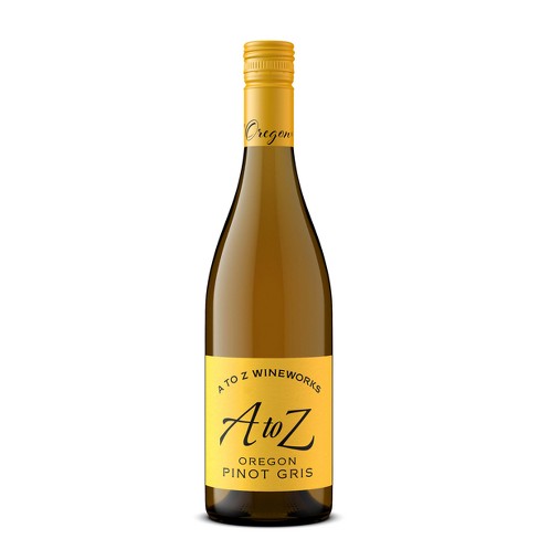A To Z Pinot Gris White Wine - 750ml Bottle - image 1 of 4