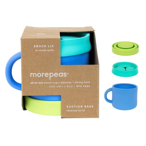 Morepeas Silicone Baby Snack Cup - Blueberry : Target