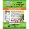 Larissa Veronica Peach Champagne Tanzania Peaberry Coffee (Gourmet, Naturally Flavored, Whole Coffee Beans) (16 oz, ZIN: 563690) - 2 of 4