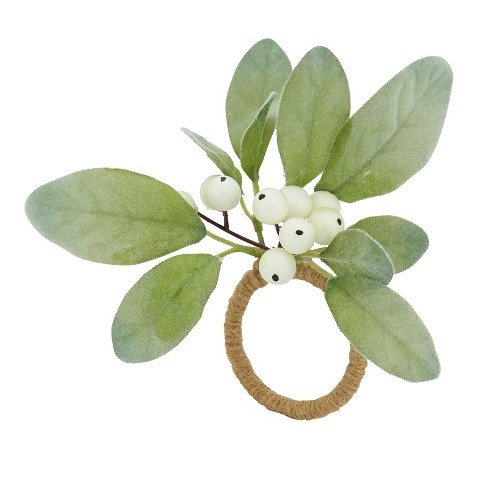 Holiday Twig Berry Napkin Ring + Reviews