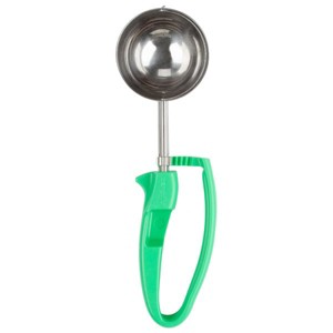 Zeroll Universal Standard Length EZ Disher Food Portion Control Scoop 2 1/2-Inch, Green - 1 of 2