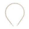 Unique Bargains Women's Cute Pearl Rhinestone Headbands White 1 Pc - 4 of 4