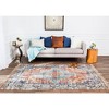 4'x6' Woven Medallion Accent Rug Red - Anji Mountain: Handmade Flat Pile, Fair Trade Certified, Traditional Style - 2 of 4