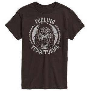 Men's - Disney Villains - Feeling Territorial Scar Short Sleeve Graphic T-Shirt - 1 of 4