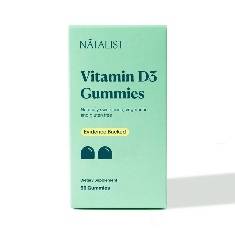 Natalist Vitamin D3 Gummies - 90ct, 3 of 5