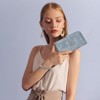 FATMOON Women’s Bifold Wallet - RFID Blocking with 16 Card Slots & Zipper Pocket for Cash, Coins, Credit Cards for Daily Use,Travel - 2 of 4