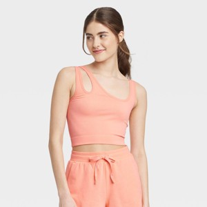 Women's Cut Out Brami - Colsie™ Pink - 1 of 4