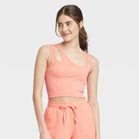 Women's Cut Out Brami - Colsie™ Pink : Target