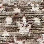 dark brown, cream, medium gray, dark red, denim, mustard