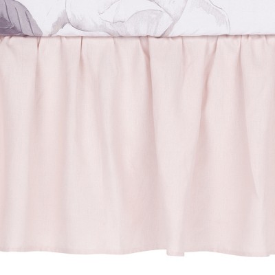 14 Drop Fading Resistant, 100% Egyptian Cotton 400 Thread Count Crib Bedding Skirt for Baby Boys Girls White Crib Bed Skirt 