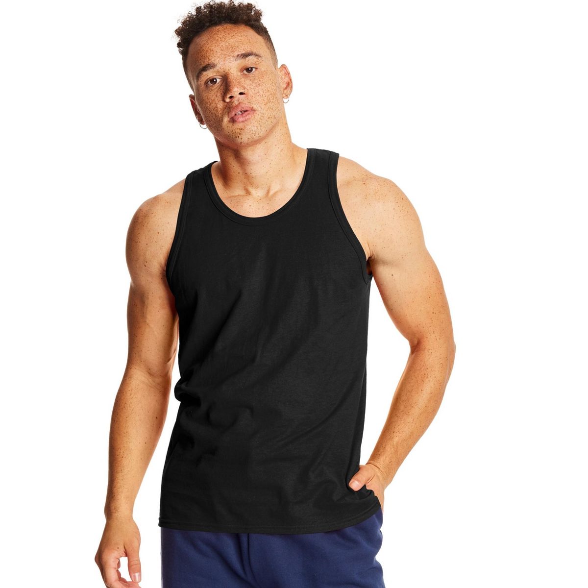 Hanes X-Temp Men's Performance Tank Top, 2-Pack - thumbnail 2