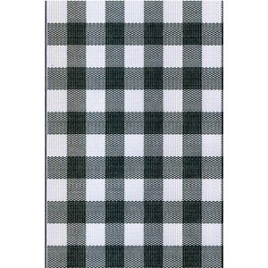 Mad Mats Buffalo Plaid Black & White - 1 of 3