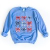 Simply Sage Market Coquette Bow Chart Stars And Stripes Sweatshirt - 3 of 4
