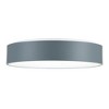 CWI Lighting Arenal LED Drum Shade Flush Mount With Gray & White Finish - 3 of 4