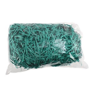 Unique Bargains 1.76 oz Raffia grass filler Shredded paper filler for Christmas Easter Basket Grass - 1 of 4