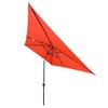 CAVINAS 10 x 6.5FT Patio Umbrella with LED Light and Crank,8 Ribs Market Patio Umbrella with Push Button for Backyard,Poolside,Deck - 4 of 4