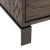 Simmons 2 Drawer Nightstand - Dark Walnut - Safavieh. - 2 of 4