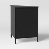 Mesh Corner Cabinet Black - Threshold™: Sleek Metal Storage With Golden ...