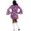 HalloweenCostumes.com Adult Groovy Flower Power Women's Costume - 4 of 4