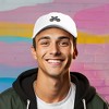 Dalix Bike Embroidered Bicycle Cotton Baseball Cap Adjustable Dad Hat Mens - 2 of 4