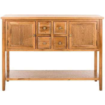 Modern Oak Kitchen Cabinet Set (8 pc.) [AZT T4725]
