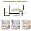 Okak Luxury Modular U-Shaped Sectional Couch with Ottoman Cloud Chenille Floor Sofa Fully Compressed Upholstered for Living Room,Apartment, Beige - 3 of 4