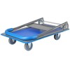 Vynxaria Upgraded Foldable Push Cart Dolly 330 lbs,Capacity Moving Platform Hand Truck Heavy Duty Space Saving - 2 of 4