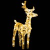 Reindeer And Sleigh Christmas Decoration Warm white - 4 of 4