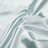 Unique Bargains Hair Skin Eye Mask Hair Band Envelope Breathable Satin Pillowcase Set Queen 20"x30" - 4 of 4