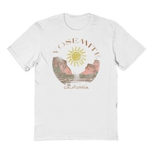 Rerun Island Men's Yosemite Sun California Short Sleeve Graphic Cotton T-shirt - 1 of 1